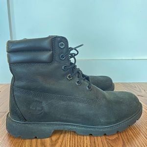Black Timberland boots